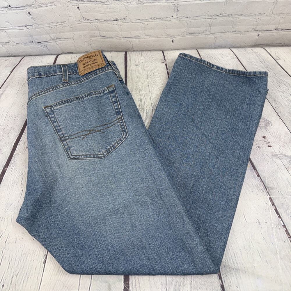 Levi’s Low Bootcut Authentics Signature Mens 38x30 Boot Levi Strauss Blue